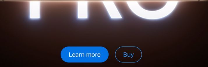 The Apple homepage 12/24 demonstrating a Link that is styled to look like a tertiary Button